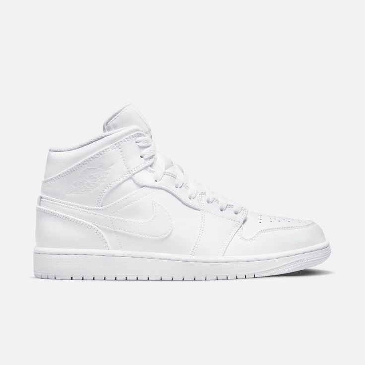 Air Jordan 1 Mid “Triple White