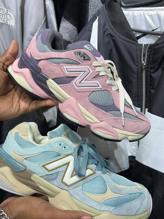 New Balance 9060 Pink and Blue