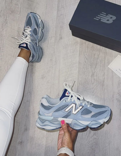 New Balance 9060 Pink and Blue