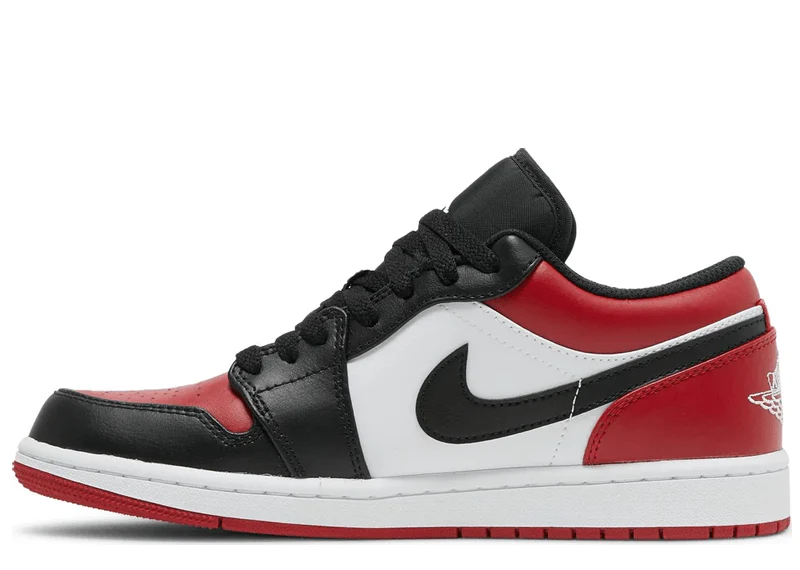 Air Jordan 1 Low 'Bred Toe 2.0'
