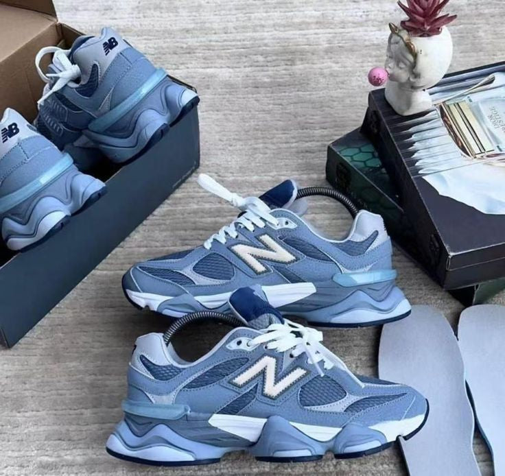 New Balance 9060 Pink and Blue
